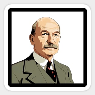 Clement Attlee Sticker